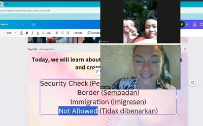 Intensive Tutoring for Orang Asli Girls Vanisa and Jony