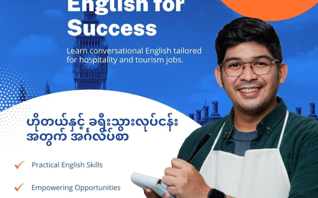 Empowering Myanmar Workers Through Free English Classes