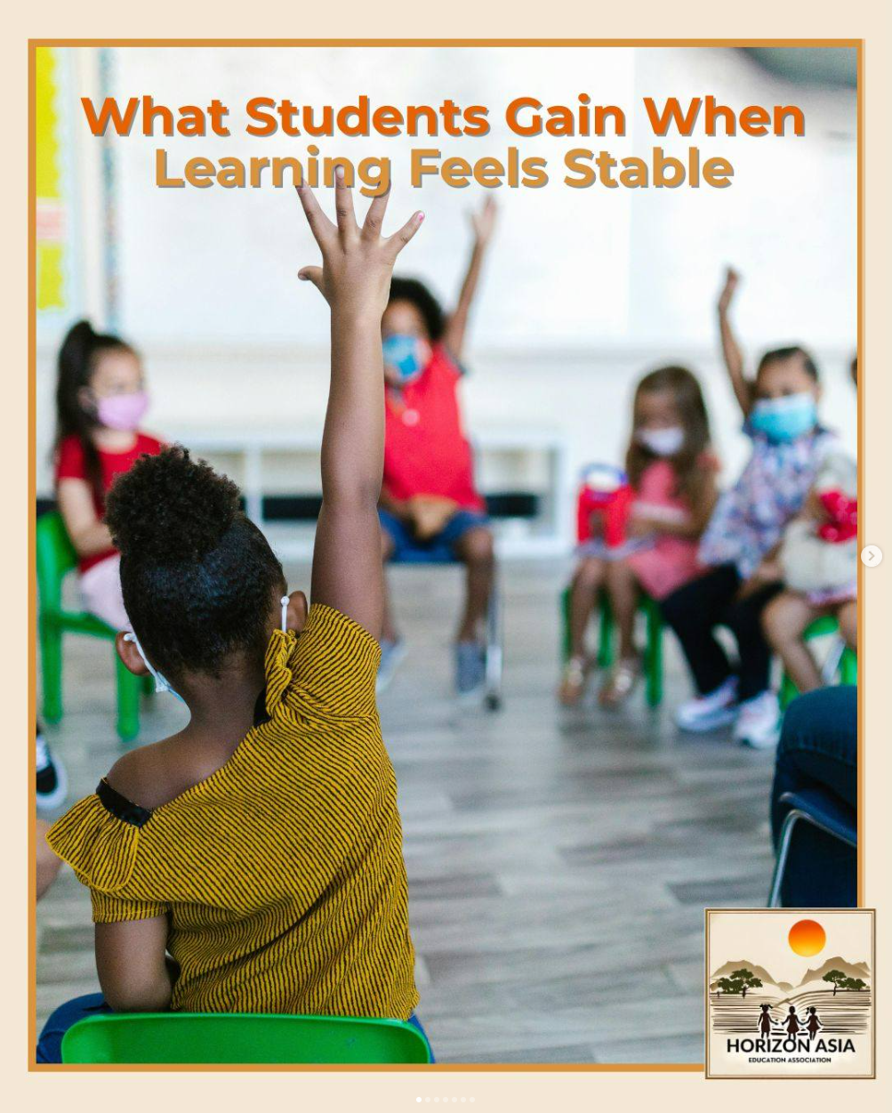 stable learning environment for children